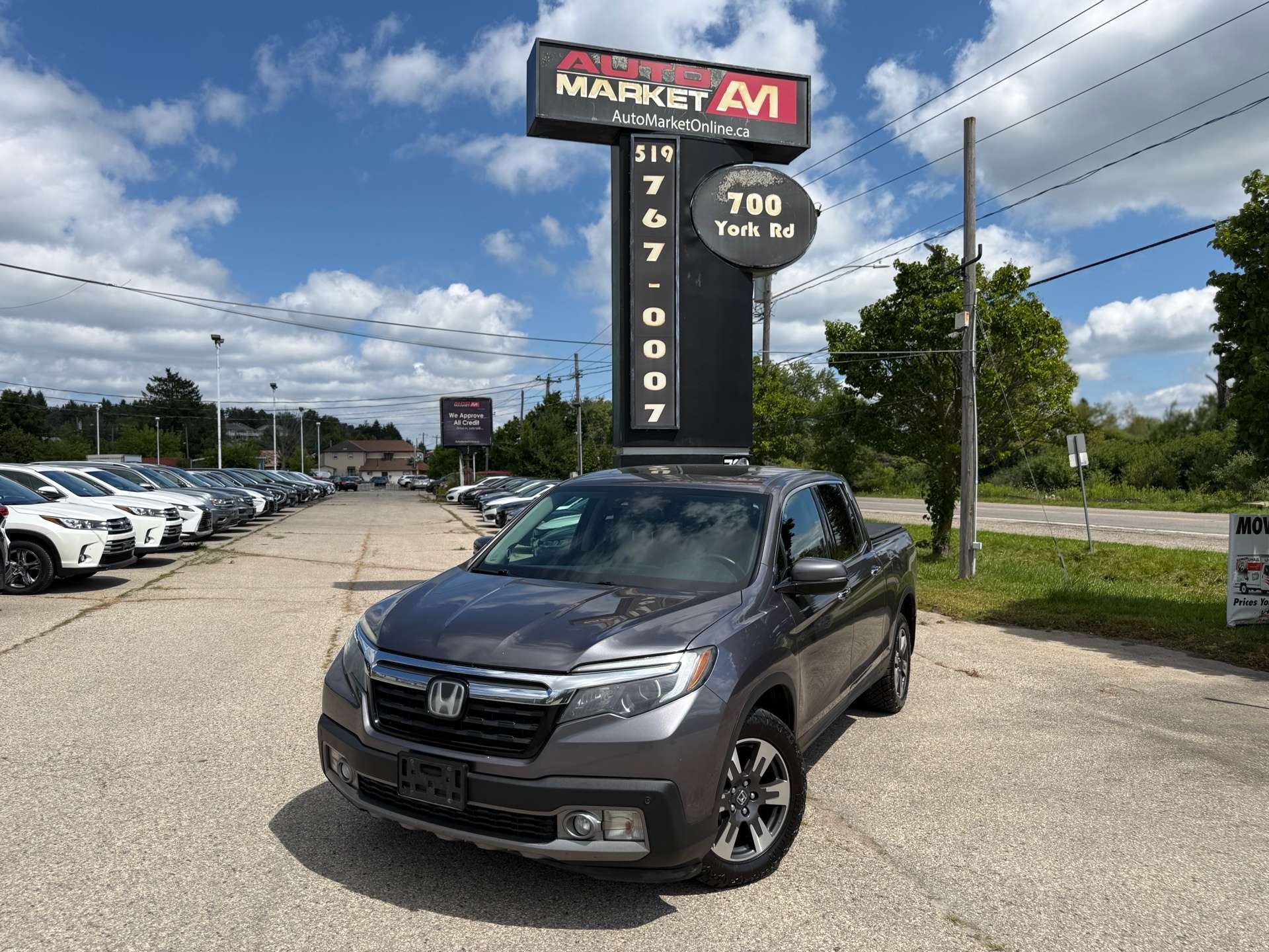 2019 Honda Ridgeline Touring AWD | No Accidents | Sunroof | Leather Sea