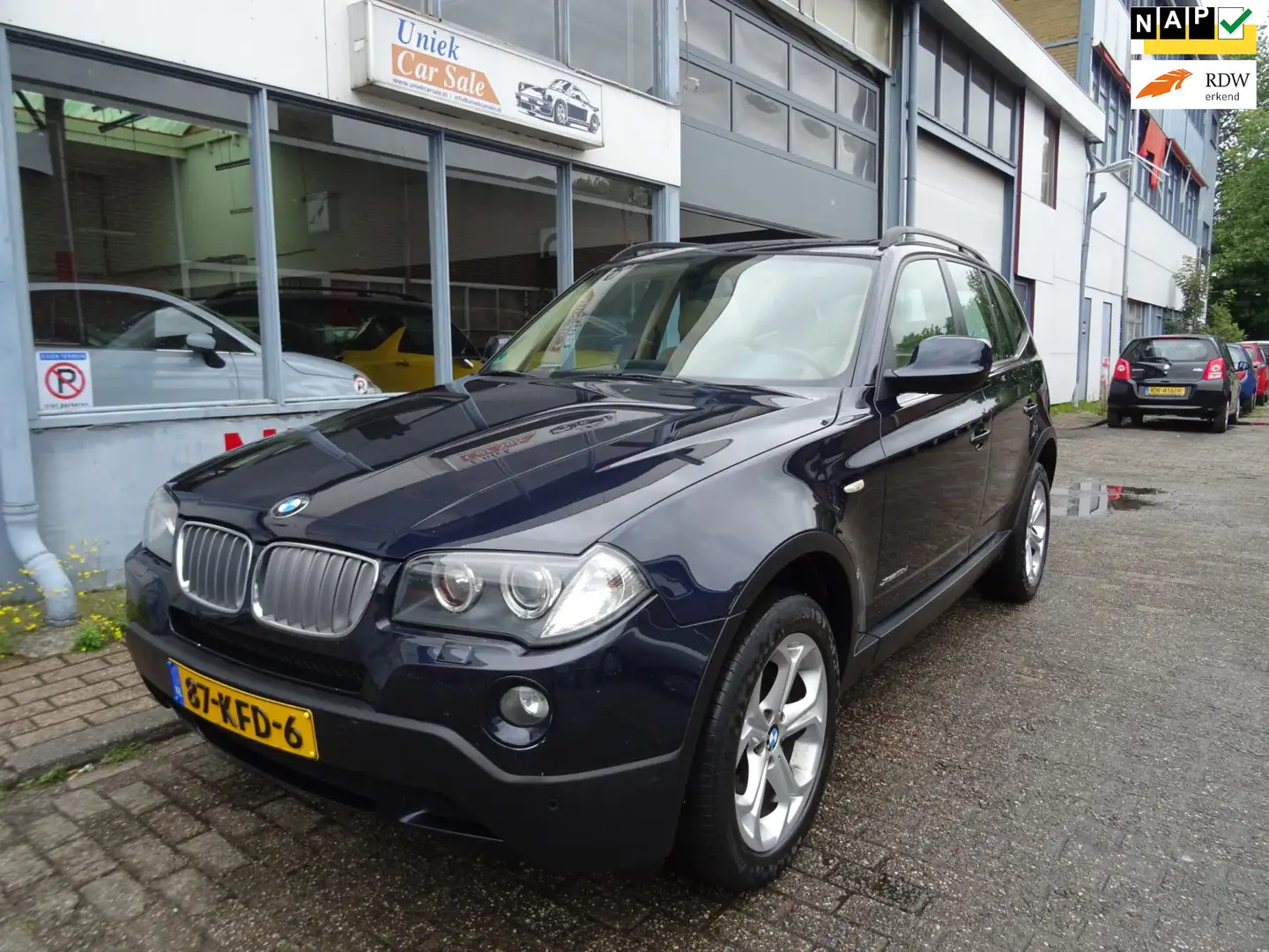 BMW X3 2.0d Automaat Blauw - 1