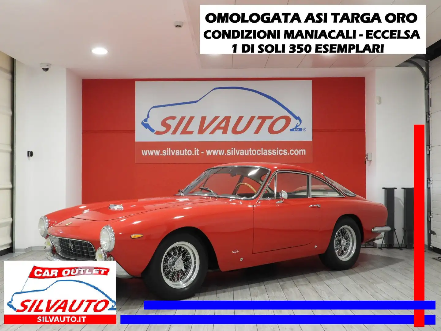 Ferrari 250 GT BERLINETTA LUSSO-OMOLOGATA ASI TARGA ORO(1963) Rosso - 1