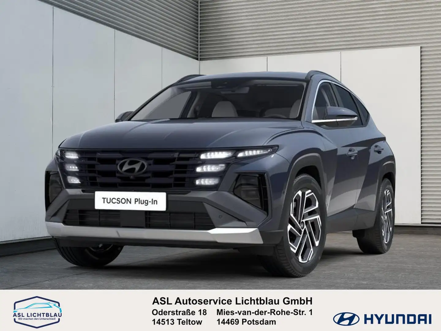 Hyundai TUCSON FL PHEV 1.6 T-GDI 6-AT 4WD PRIME ECS & Assisten... Blau - 1