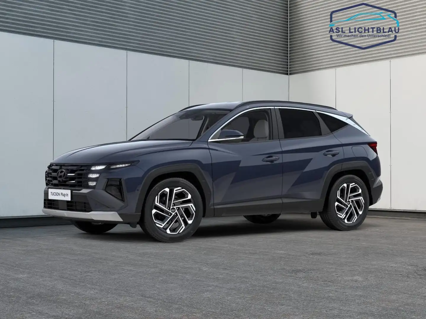 Hyundai TUCSON FL PHEV 1.6 T-GDI 6-AT 4WD PRIME ECS & Assisten... Blau - 2