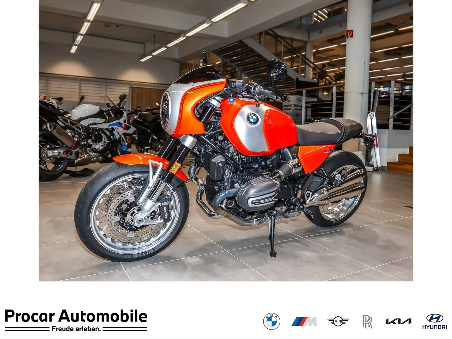 BMW R 12 nineT S inkl. Soziuspaket Naranja - 1