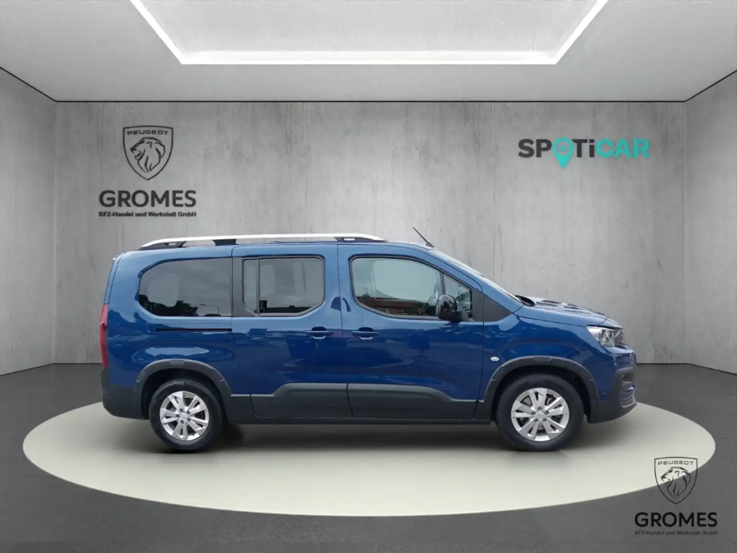 Peugeot Rifter Elektro Allure Pack 136 L2 Navi PDC SHZ GripContro Blauw - 2