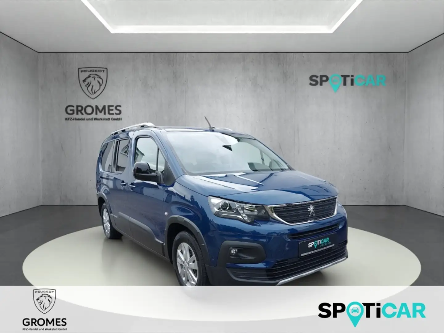 Peugeot Rifter Elektro Allure Pack 136 L2 Navi PDC SHZ GripContro Blauw - 1