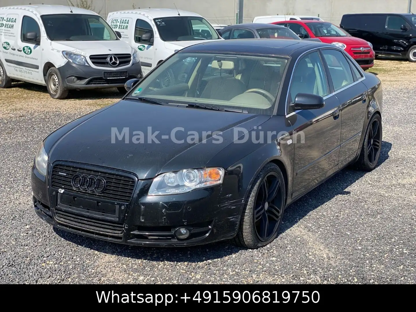 Audi A4 Lim. 3.0 TDI quattro / NAVI / PDC Schwarz - 1