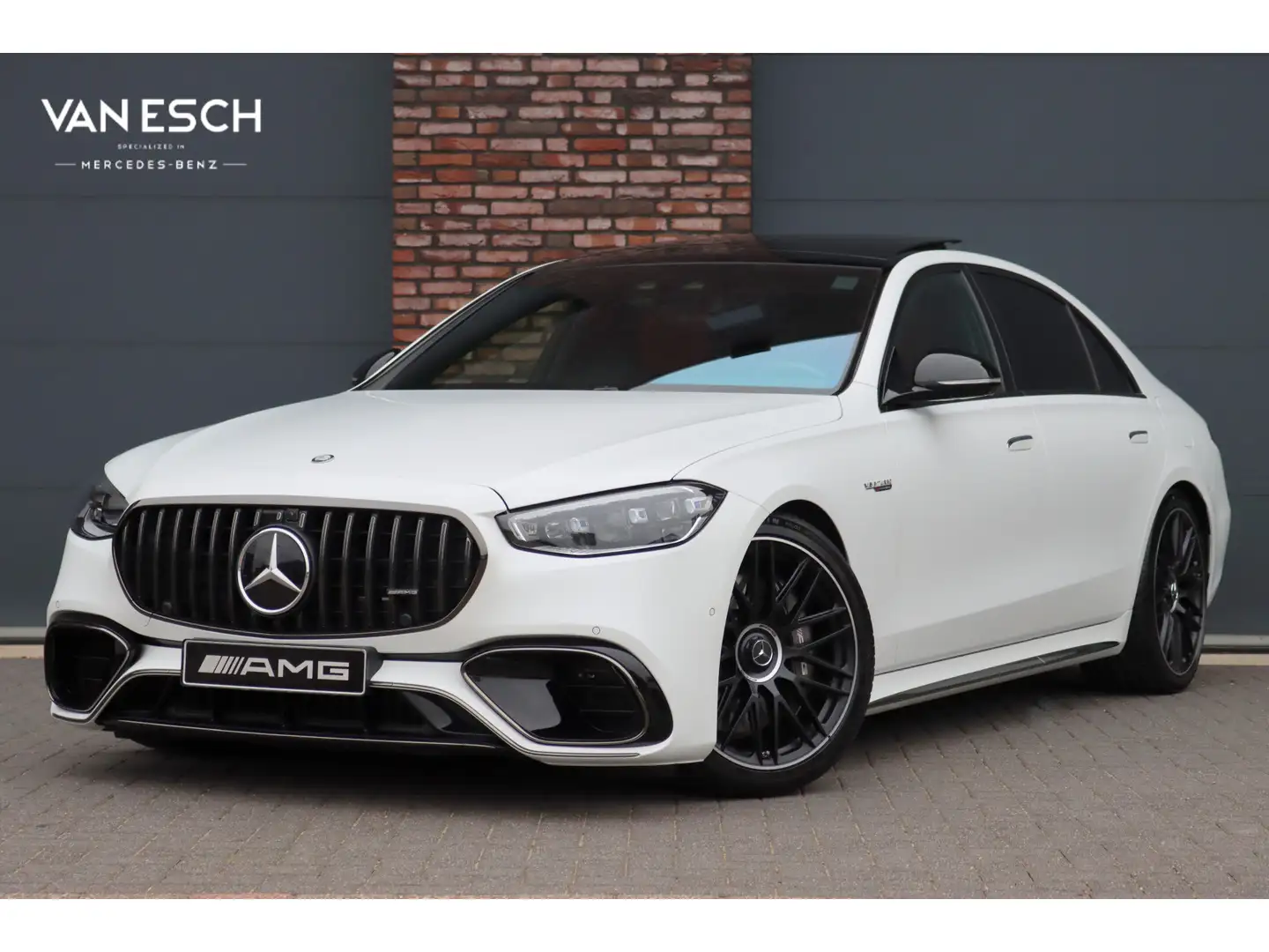 Mercedes-Benz S 63 AMG S E Performance | 802pk | Carbon | Achterasbesturi Weiß - 1