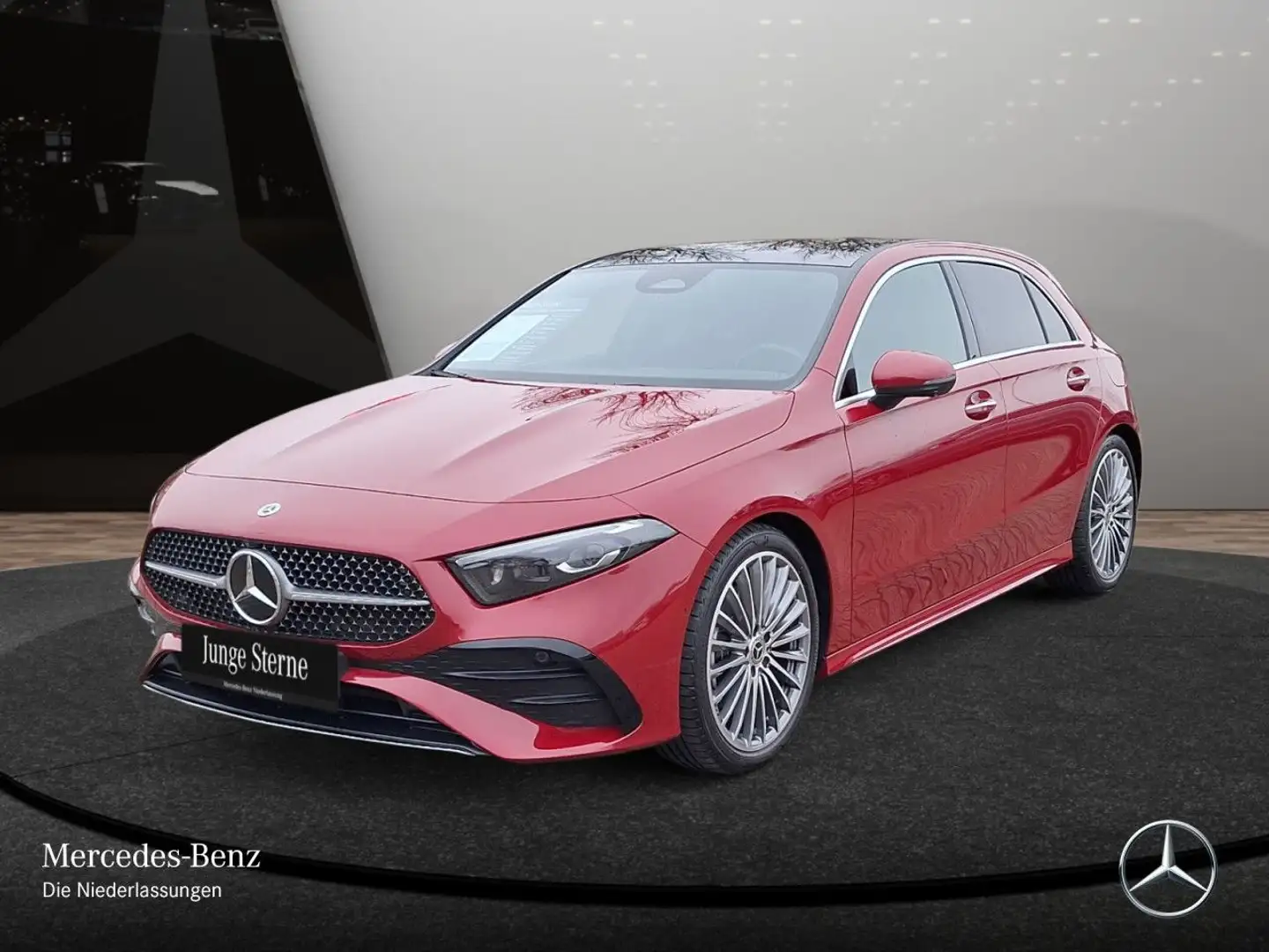 Mercedes-Benz A 220 d AMG+PANO+360°+MULTIBEAM+BURMESTER+HUD+8G Rot - 2