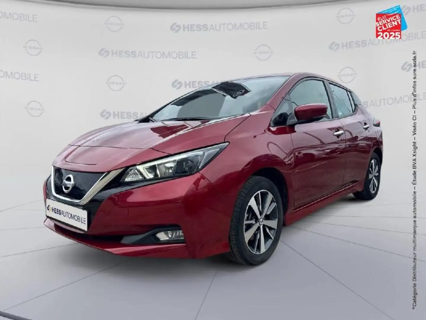 Nissan Leaf 150ch 40kWh Acenta 21.5 Rouge - 1