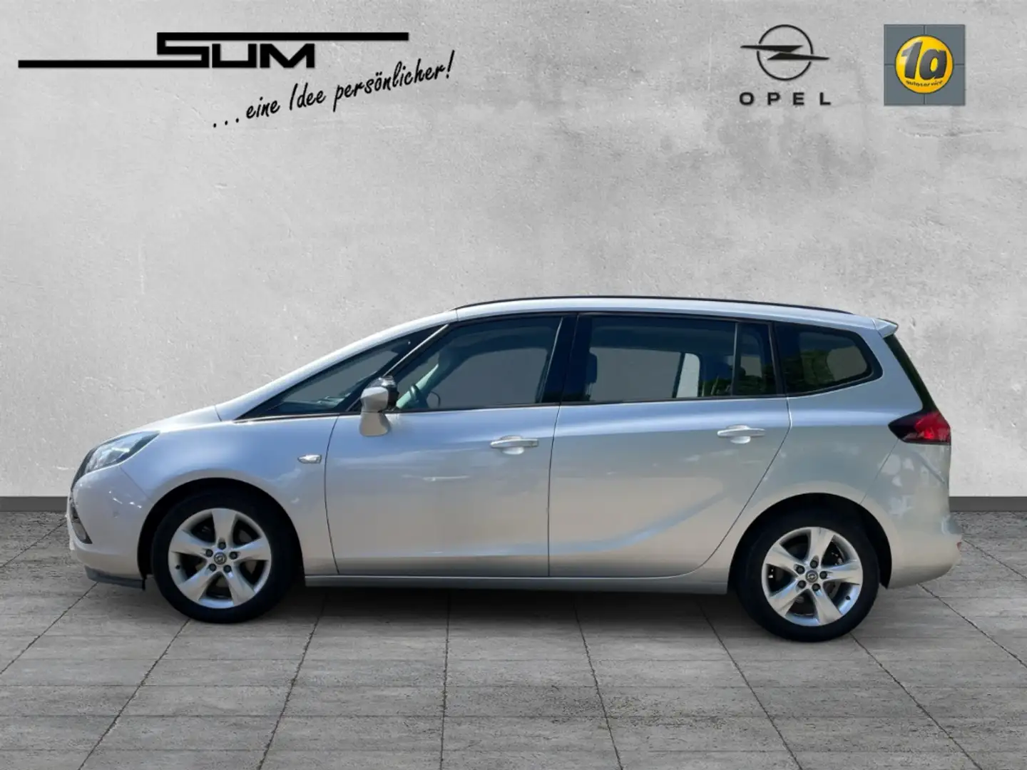 Opel Zafira Edition Benziner CD-Radio PCD USB Servo ZV Klima Plateado - 2