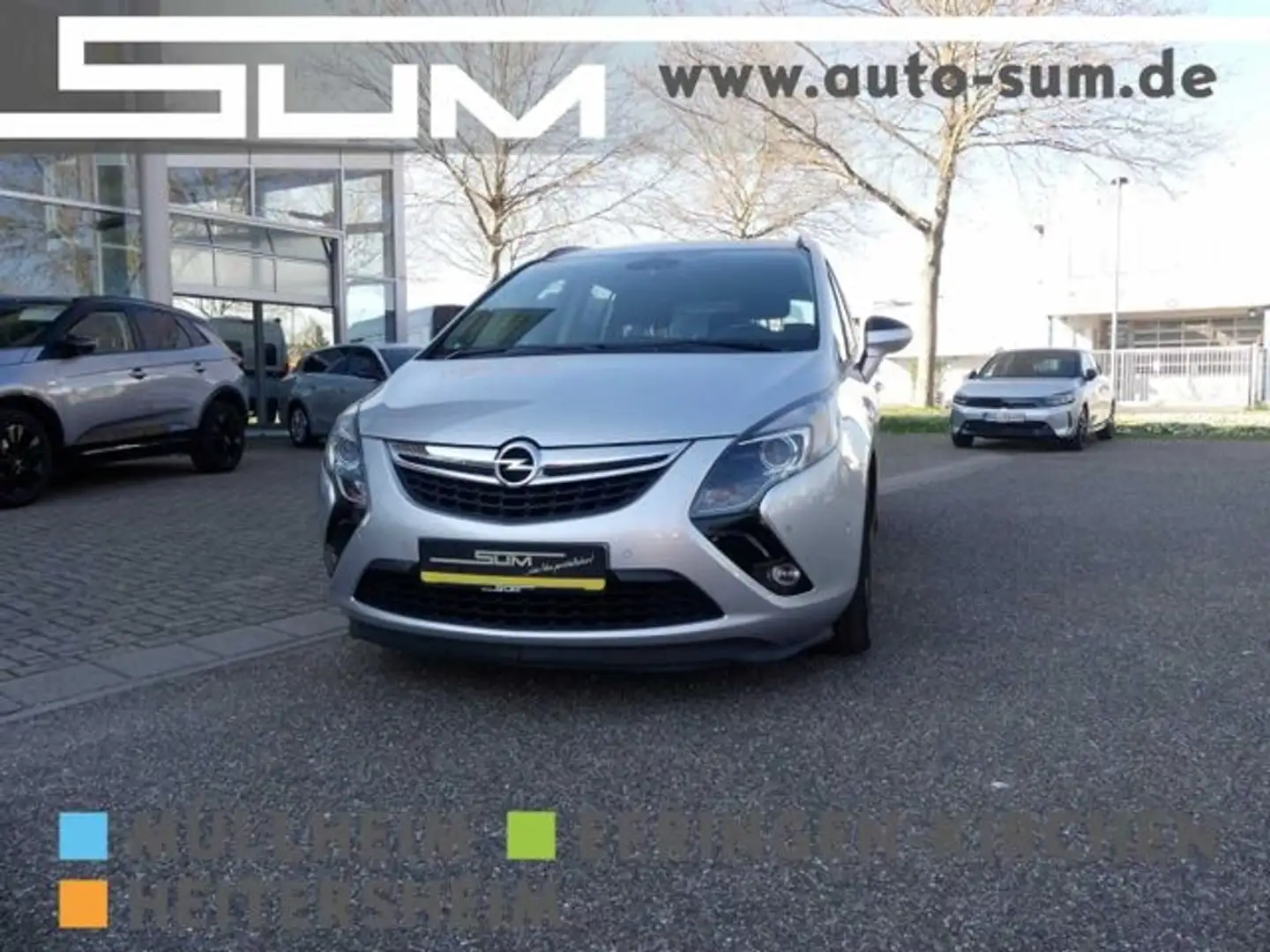 Opel Zafira 1.4 Turbo Edition Argent - 1