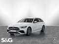 Mercedes-Benz C 180 T AMG TOTWINKEL+MEMORY+KAMERA+CARPLAY+18" Weiß - thumbnail 1