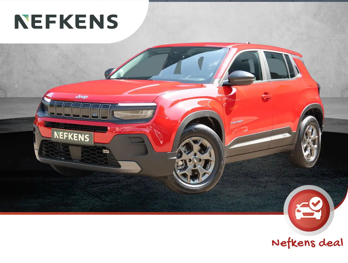 Jeep Avenger 54 kWh Longitude | Apple CarPlay & Android Auto | Rood - 1