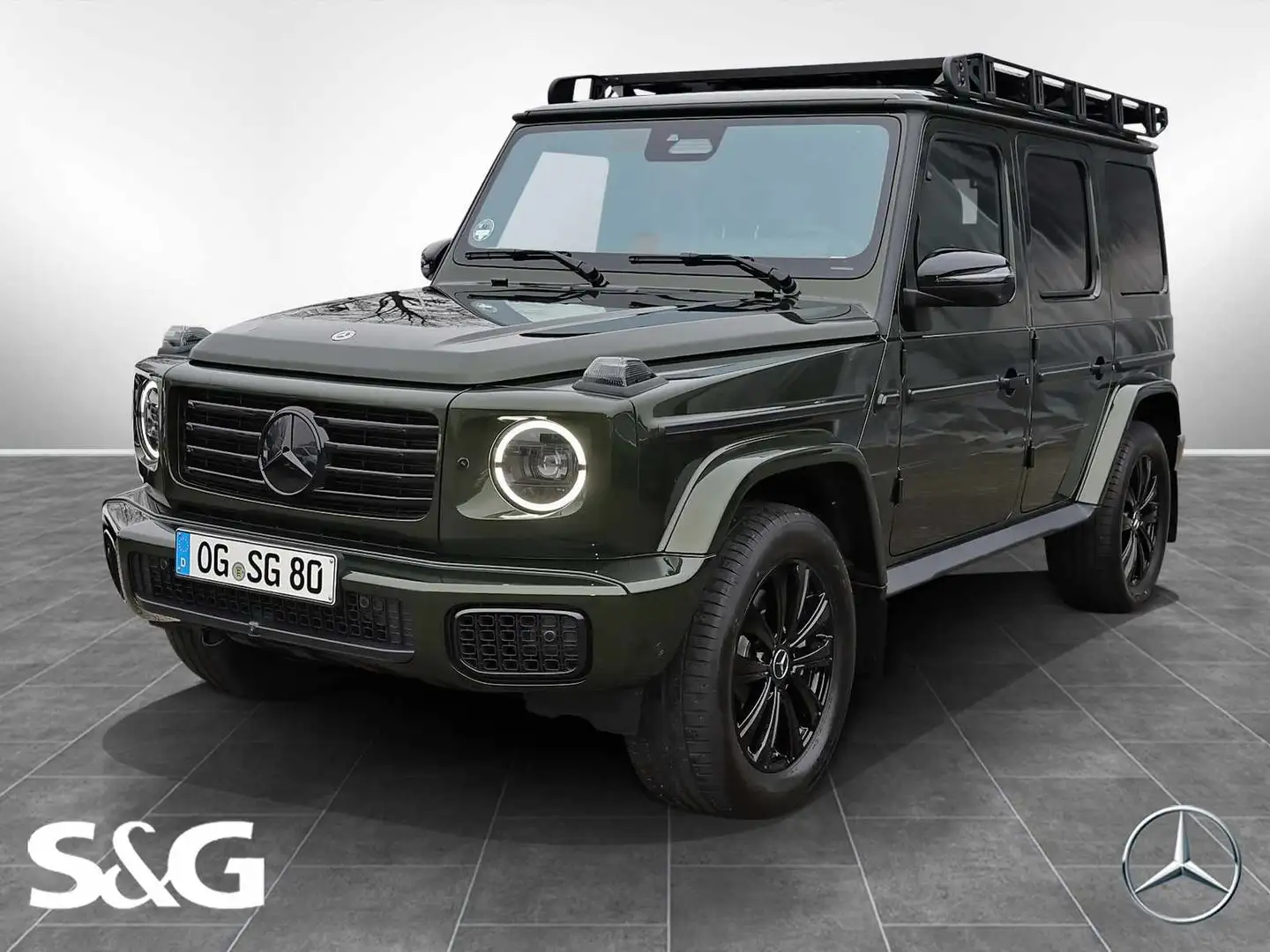Mercedes-Benz G 450 d Professional M-LED+AHK+Standhz.+Distroni Verde - 1
