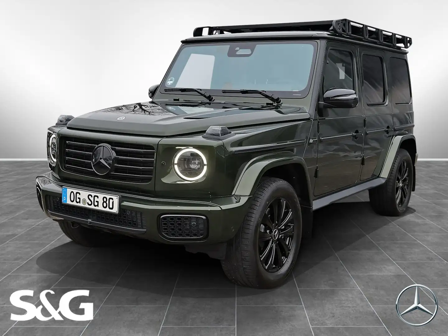 Mercedes-Benz G 450 d MBUX+360°+M-LED+AHK+Night+Exclusive-Line Vert - 1