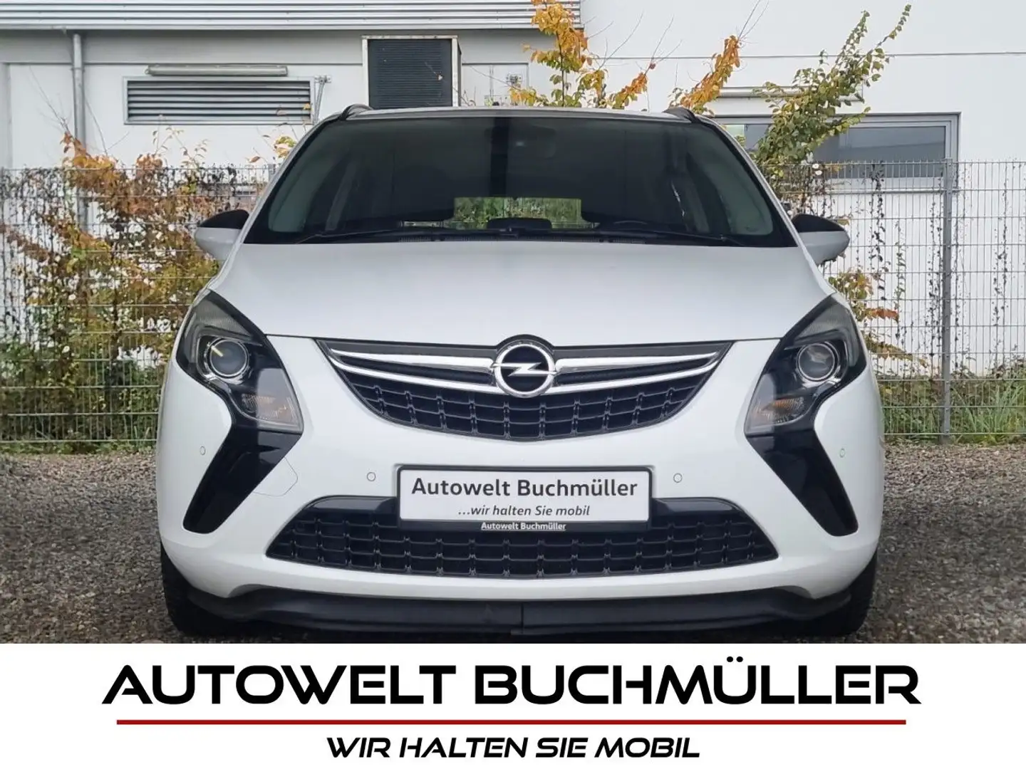 Opel Zafira C 2.0 CDTI,7-SITZER,NAVI,AHK,TEMP.TÜV NEU Weiß - 1