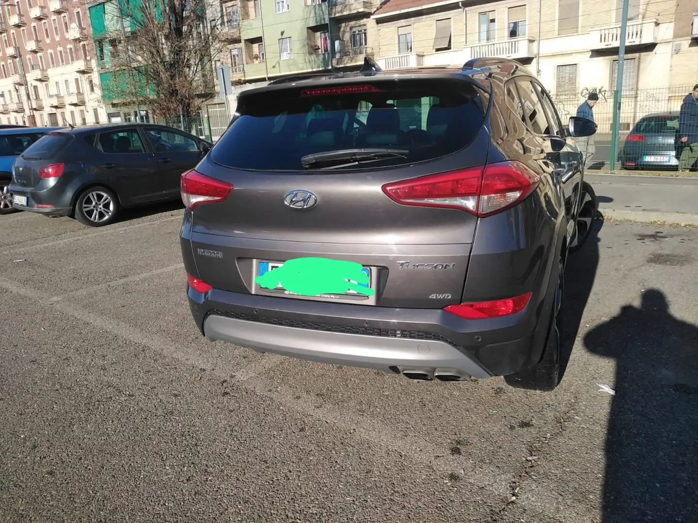 Hyundai TUCSON Tucson 2.0 crdi vgt Dynamic 2wd auto Grigio - 2