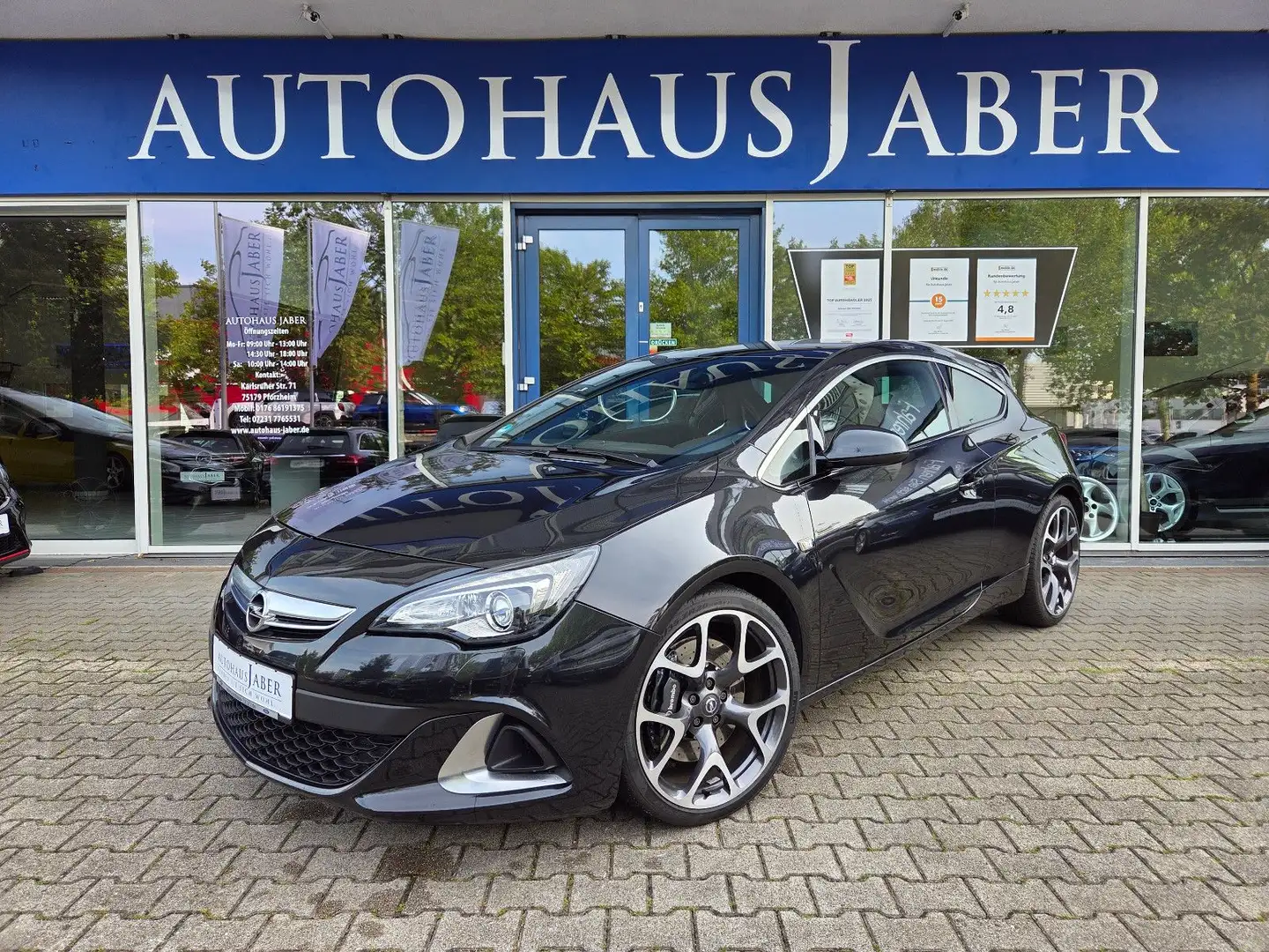 Opel Astra GTC OPC DT.FZG 1.HD 8xALU TÜV+INSP. NEU Noir - 1