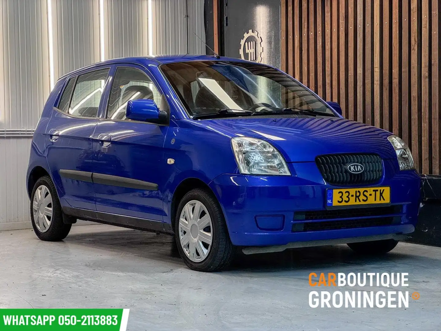 Kia Picanto 1.1 EX | AUTOMAAT | 5 DEURS | NIEUWE APK | NAP Bleu - 1