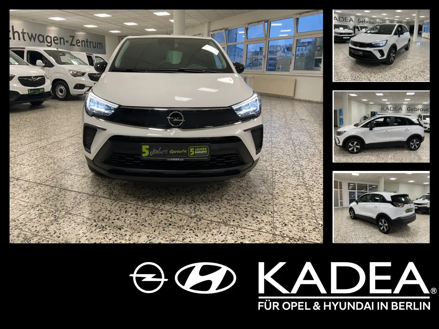 Opel Crossland 1.2 Turbo Edition LED+SHZ+Kam.+PDC+AUT Silber - 1