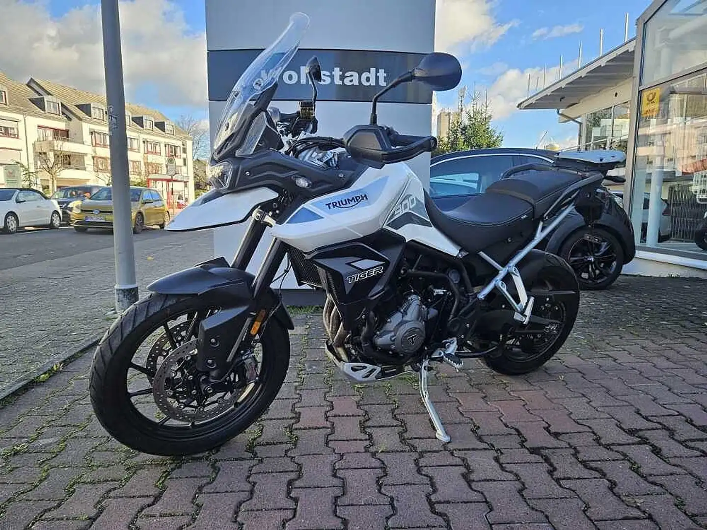 Triumph Tiger 900 GT Blanc - 1