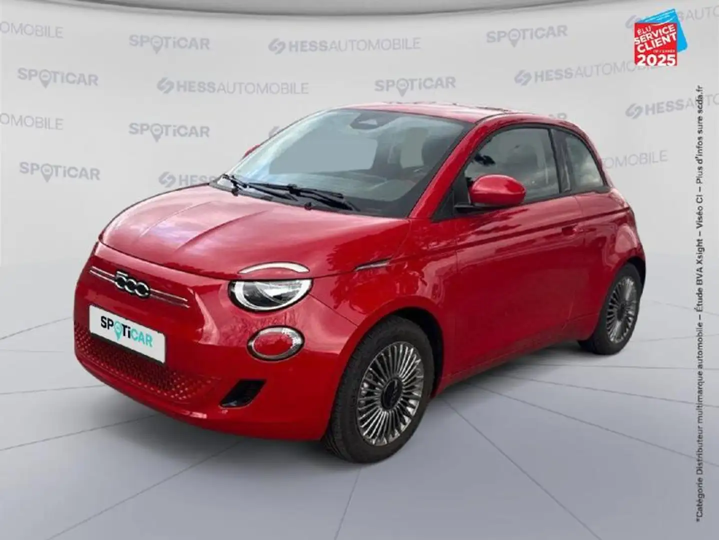 Fiat 500e e 118ch Pack Confort Червоний - 1