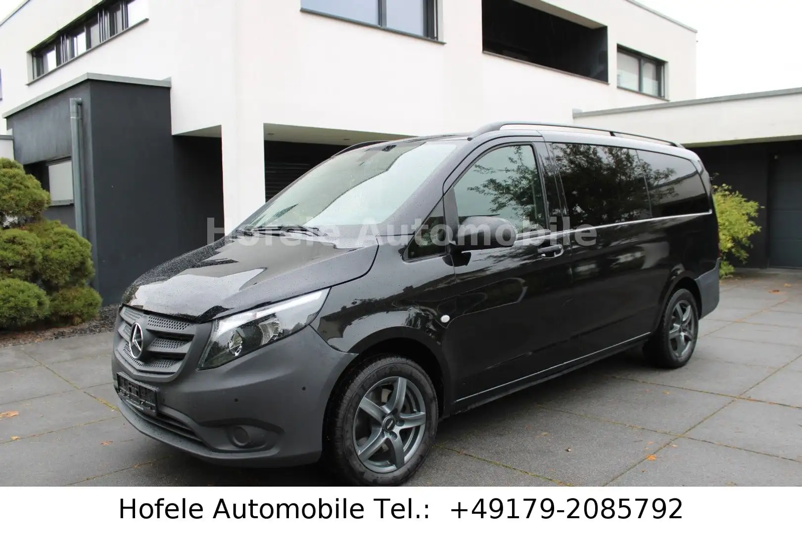 Mercedes-Benz Vito Tourer CDI Pro 4x4 lang*9-SITZER/TEMPO/CAM* Noir - 1