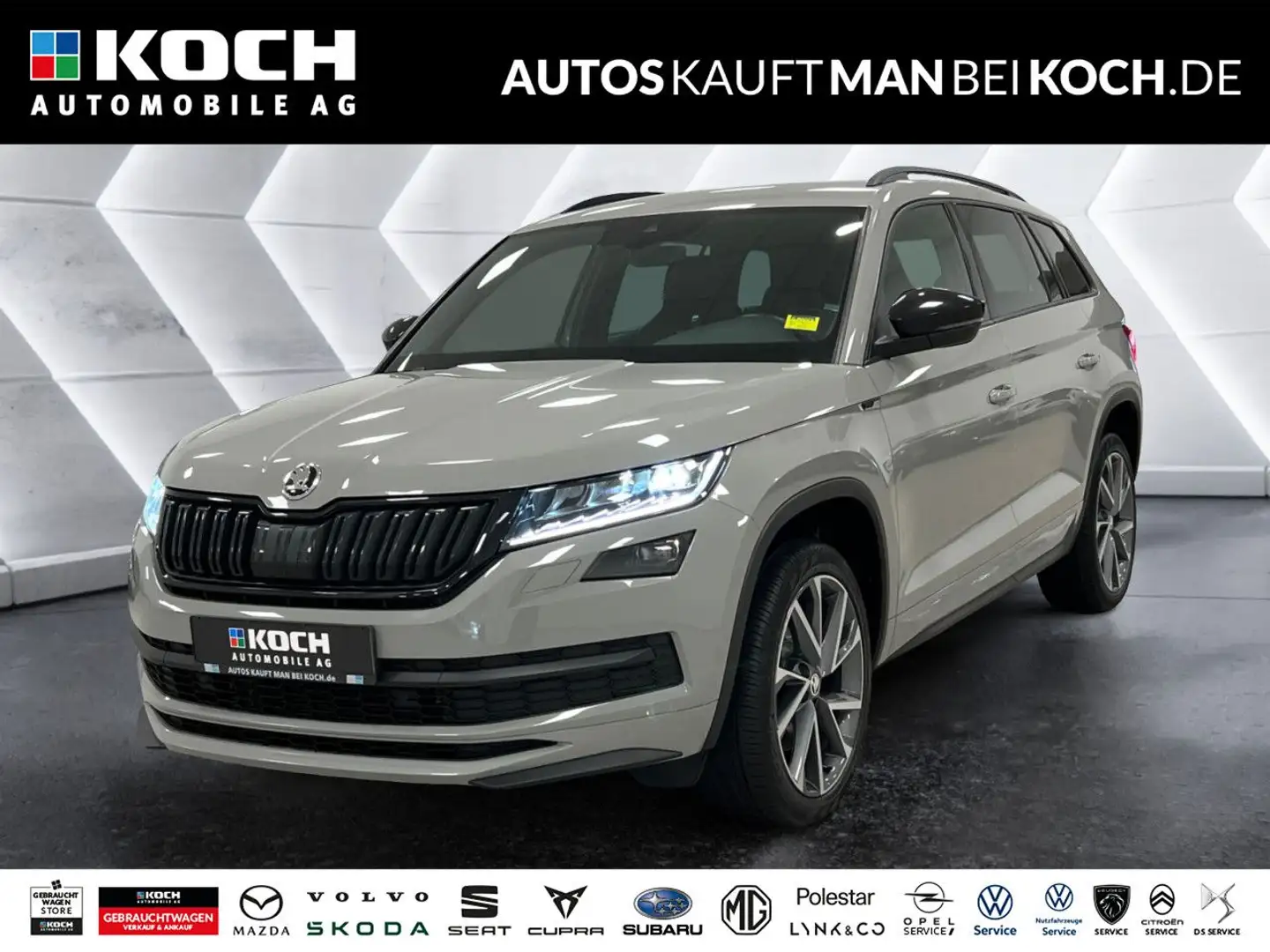 Skoda Kodiaq 2.0 TDI DSG 4x4 SPORTLINE STANDHZG CANTON Grau - 1