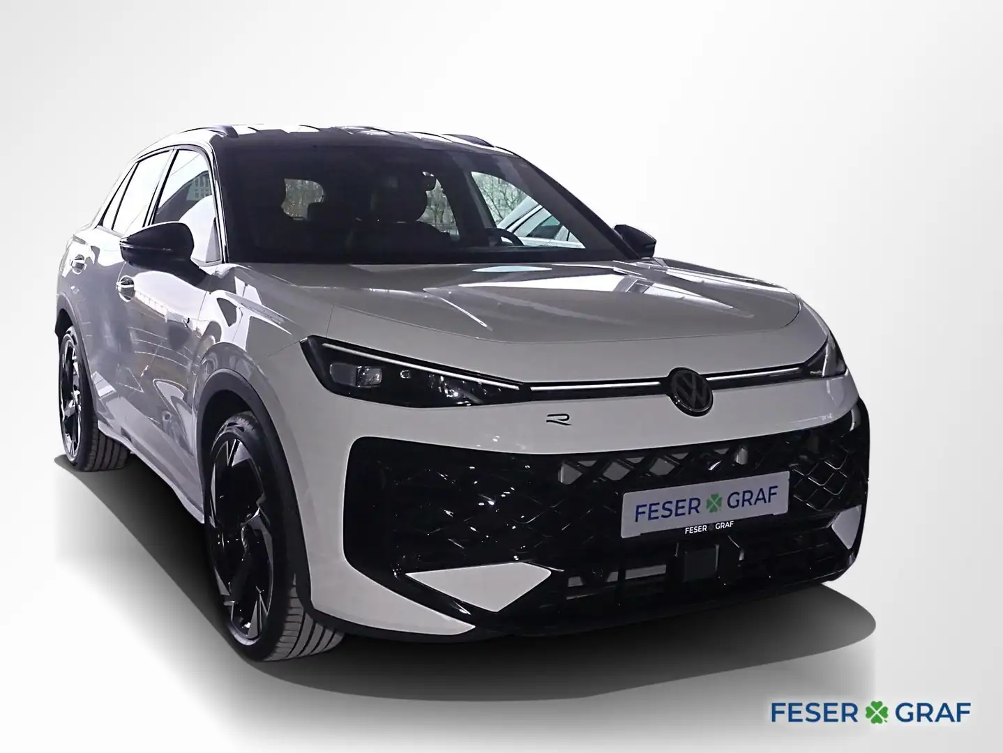 Volkswagen T-Roc NEU 1.5 eTSI R-Line Black DSG Navi ACC 20" Weiß - 2