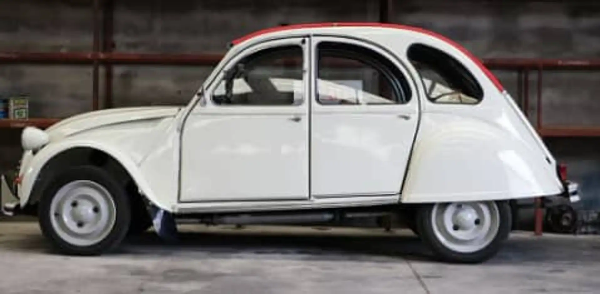 Citroen 2CV Blanc - 2