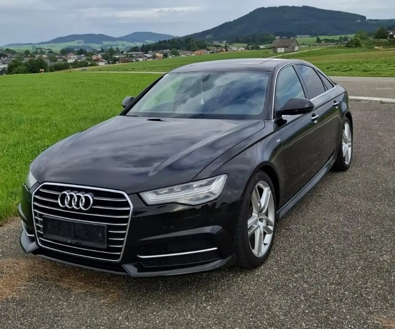 Audi A6 2.0 TDI S-Line, Leder, LED, Navi, Luftfahrwerk etc Schwarz - 1