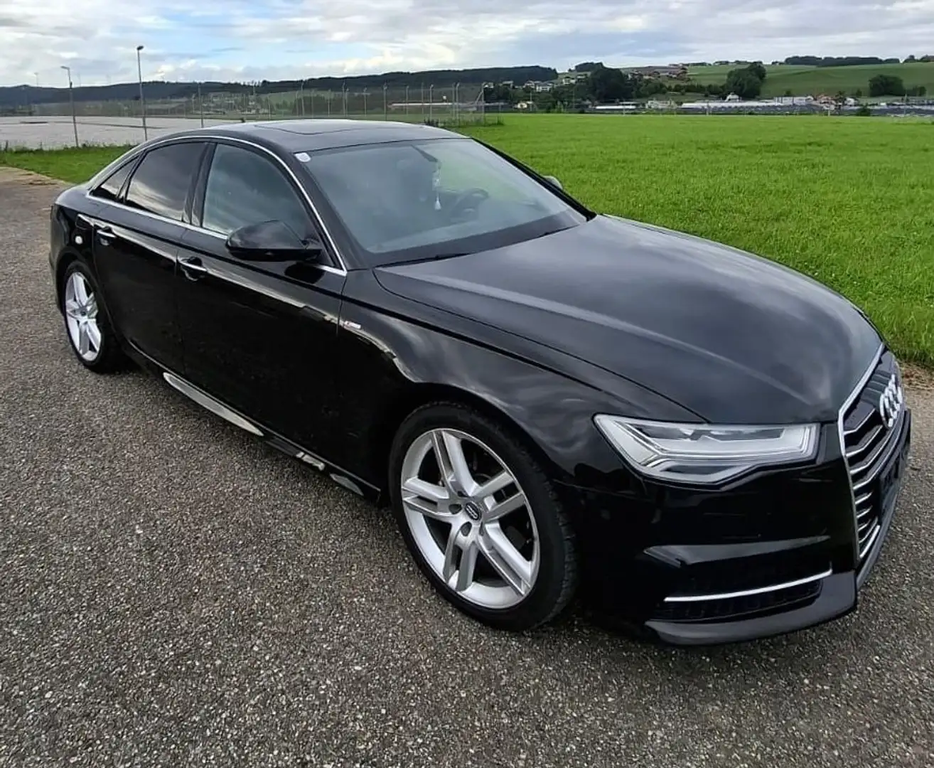 Audi A6 2.0 TDI S-Line, Leder, LED, Navi, Luftfahrwerk etc Schwarz - 2