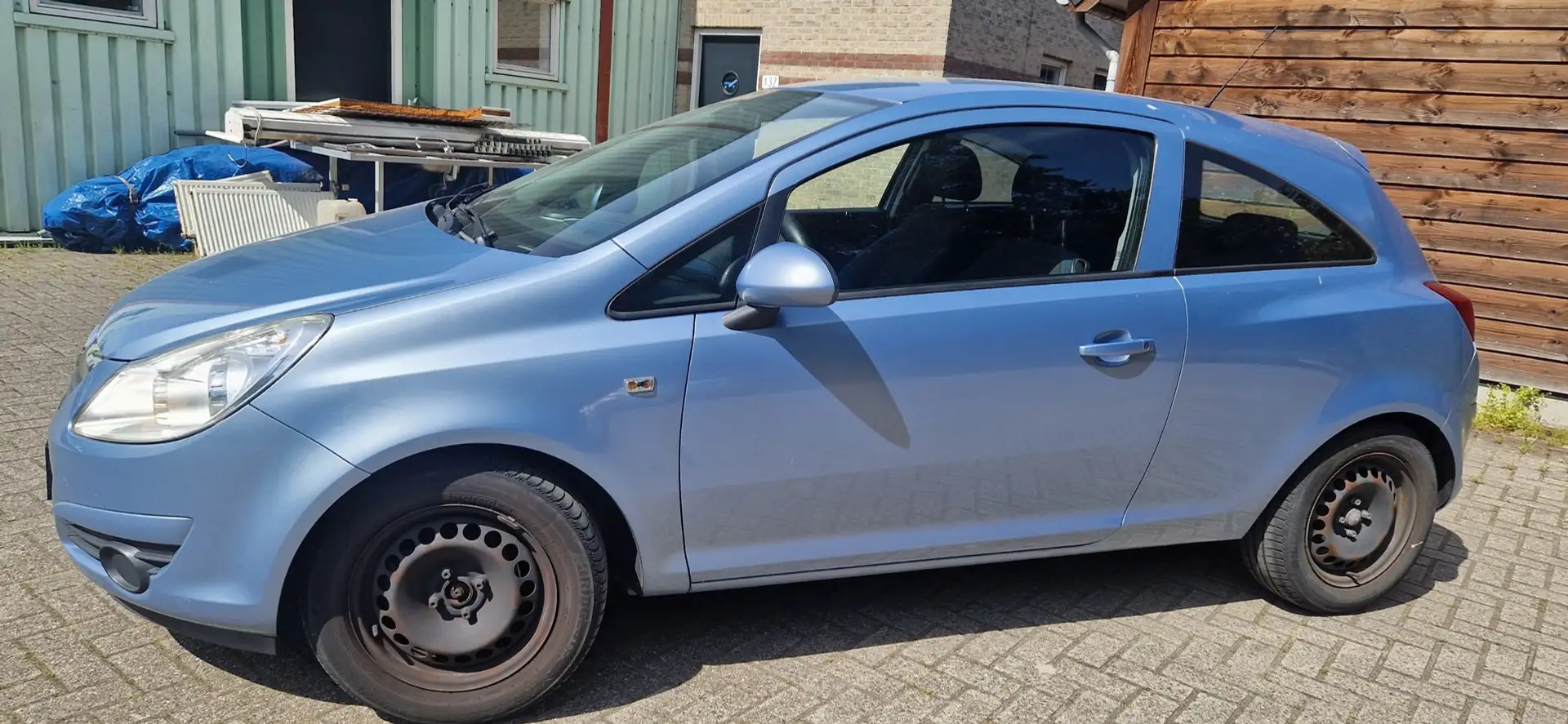 Opel Corsa 1.2-16V Enjoy Blauw - 2