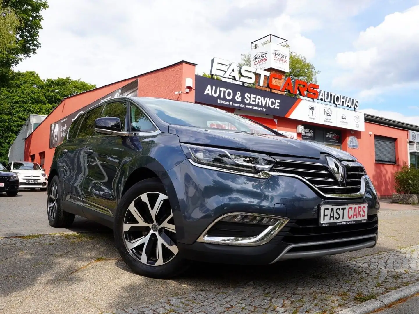 Renault Espace V Elysée Navi Kamera HeadUp Panorama ACC Gris - 1
