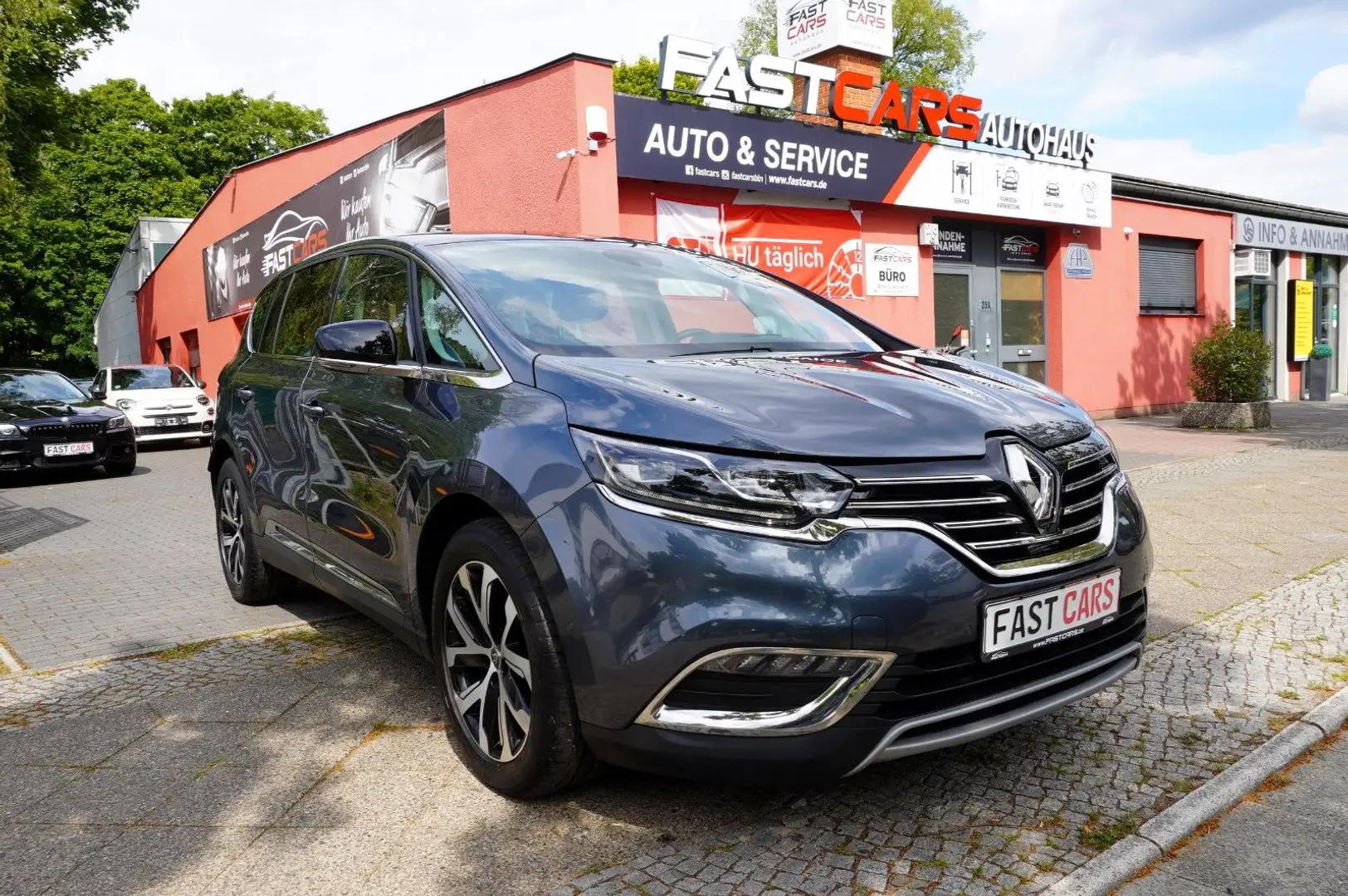 Renault Espace V Elysée Navi Kamera HeadUp Panorama ACC Gris - 2
