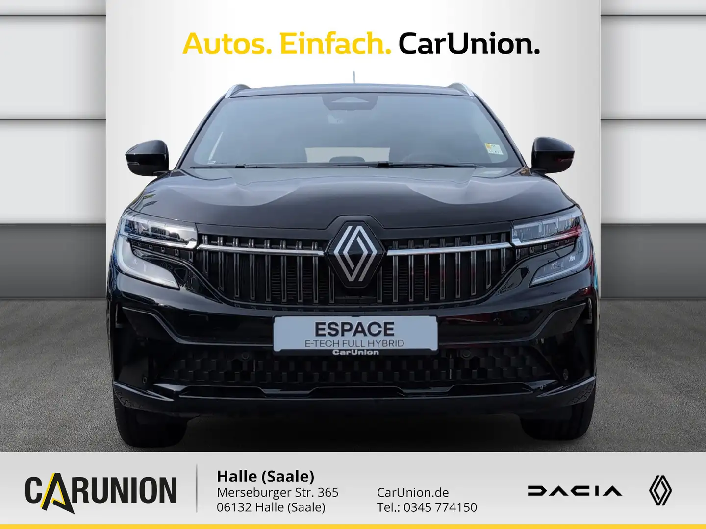 Renault Espace 6 Techno E-Tech Full Hybrid 200 Schwarz - 2