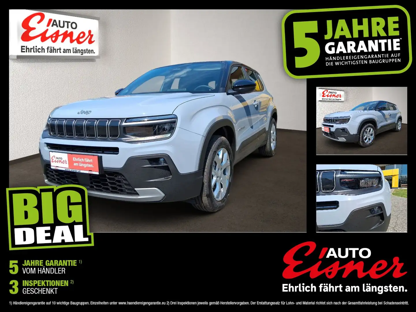 Jeep Avenger BEV SUMMIT Schwarz - 1