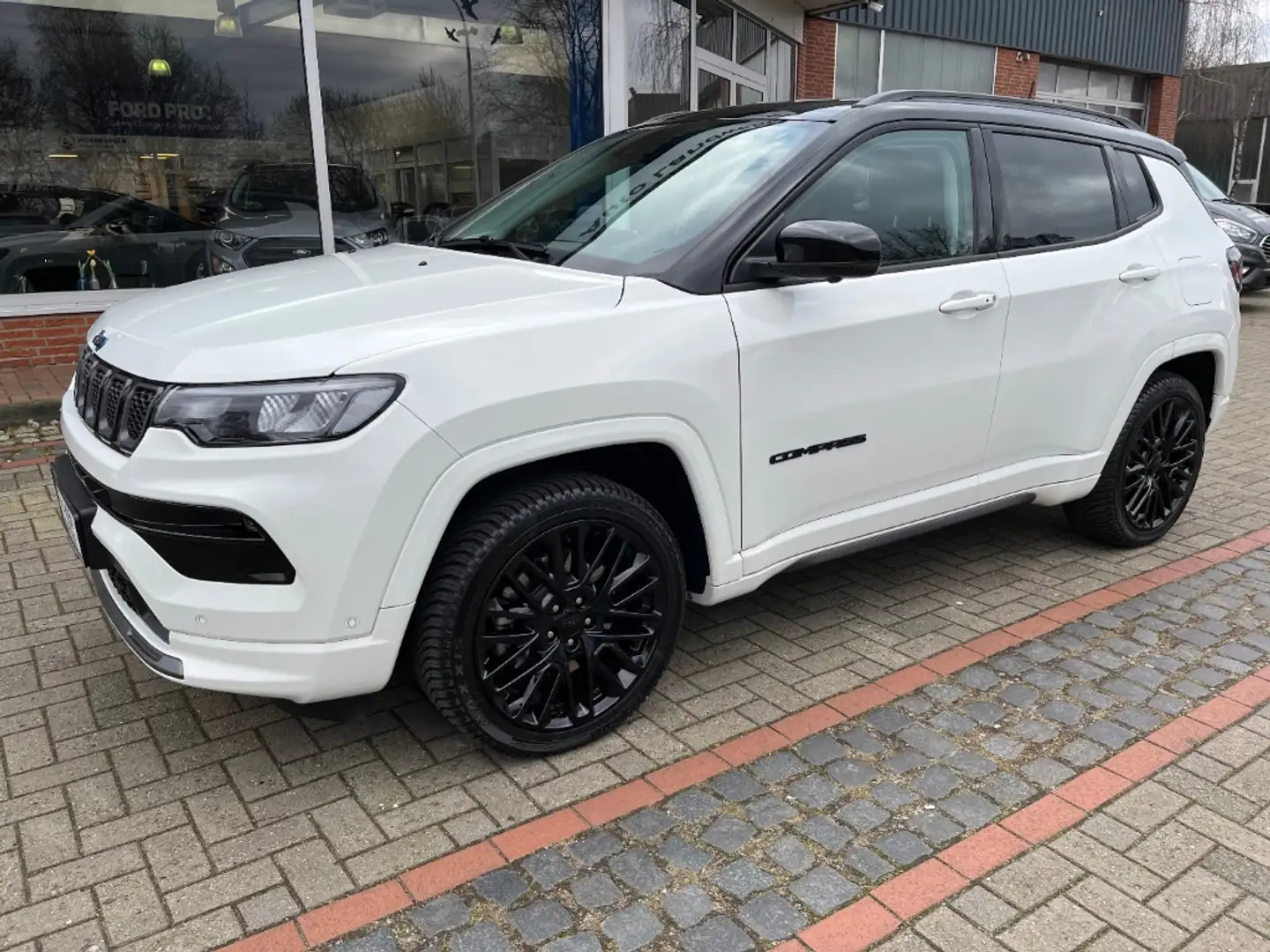 Jeep Compass 1.3 EU6d S Plug-In Hybrid 4WD Navi Leder Soundsyst Blanc - 2