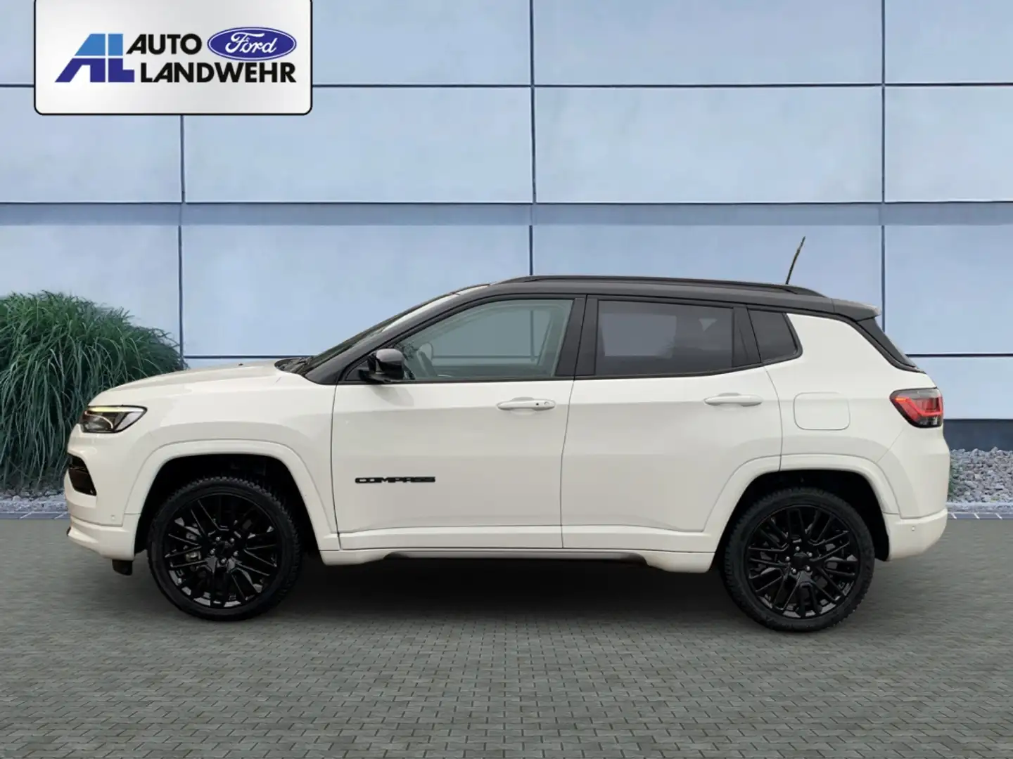 Jeep Compass 1.3 EU6d S Plug-In Hybrid 4WD Navi Leder Soundsyst Blanc - 2