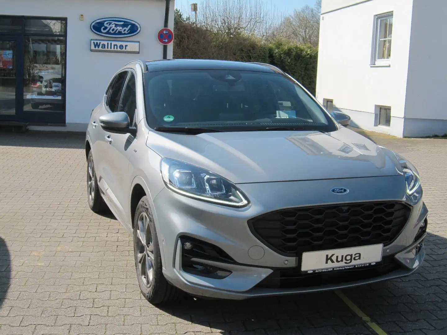 Ford Kuga ST-Line X 4x4 AHV*PANORAMADACH*TechnologieP Zilver - 1