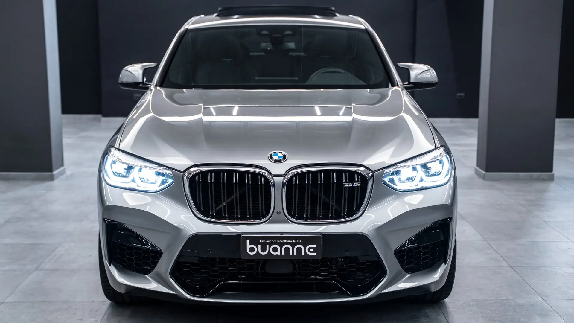 BMW X4 M 3.0 480CV TETTO HARMAN/KARDON PACK LUCI SEDILI ITA Gris - 2