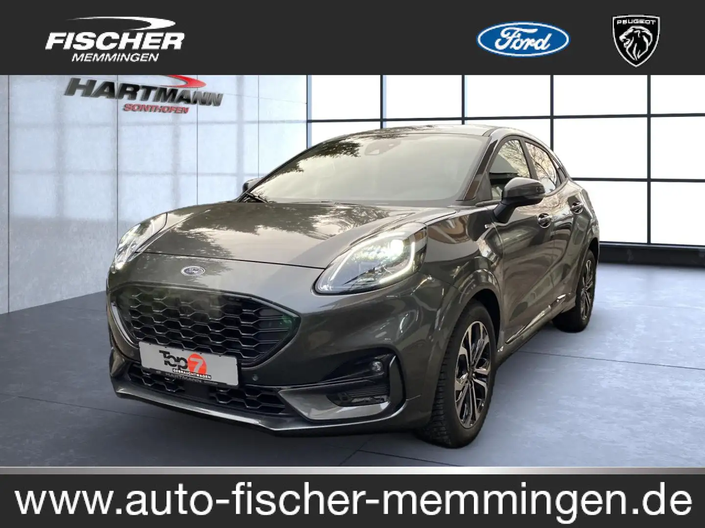 Ford Puma ST-Line Bluetooth Navi LED Klima Einparkhilfe Grau - 1