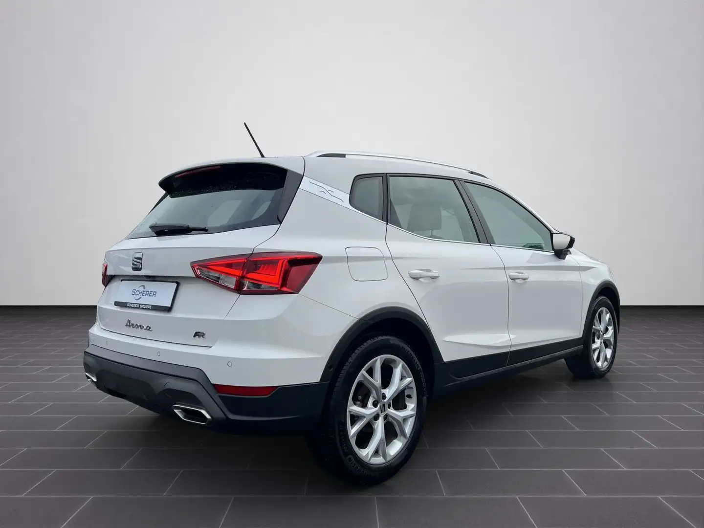 SEAT Arona Arona 1.0 TSI FR Pro NAVI CARPLAY LED ACC Weiß - 2