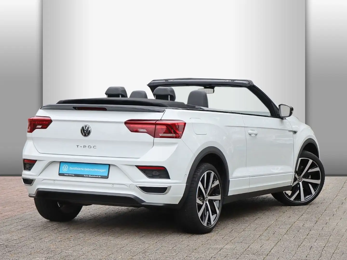Volkswagen T-Roc Cabriolet R-Line 1.5 TSI OPF DSG ACC/LED/NAVI/PARK Bianco - 2