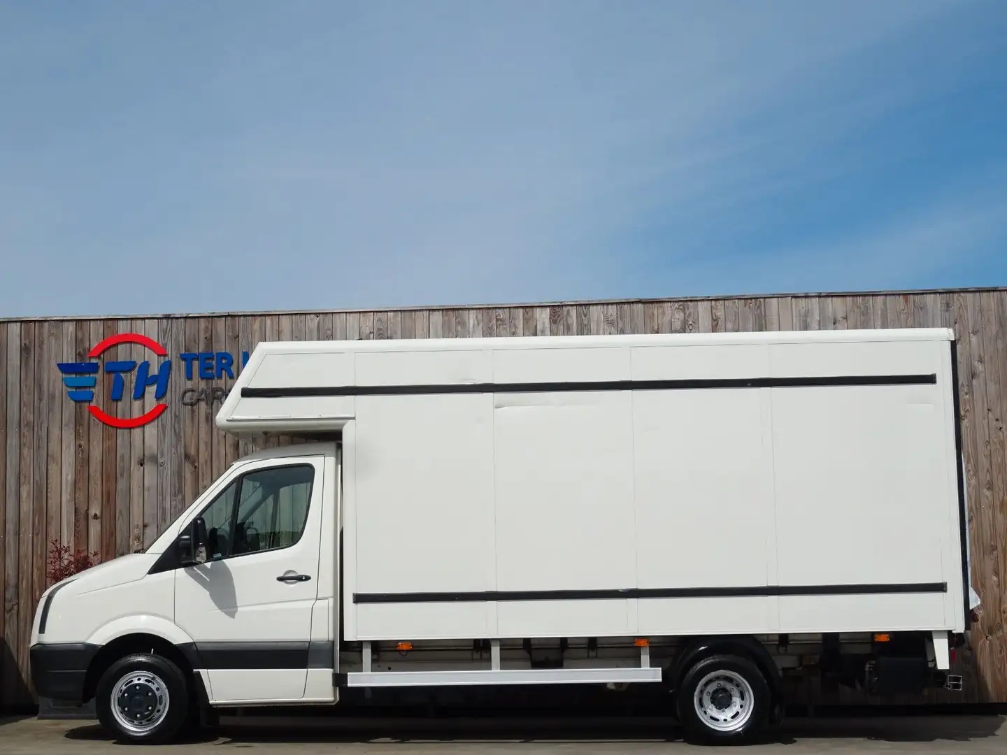 Volkswagen Crafter 2.5 TDi Koffer LBW Tempomat 100KW Euro 4 Blanc - 1