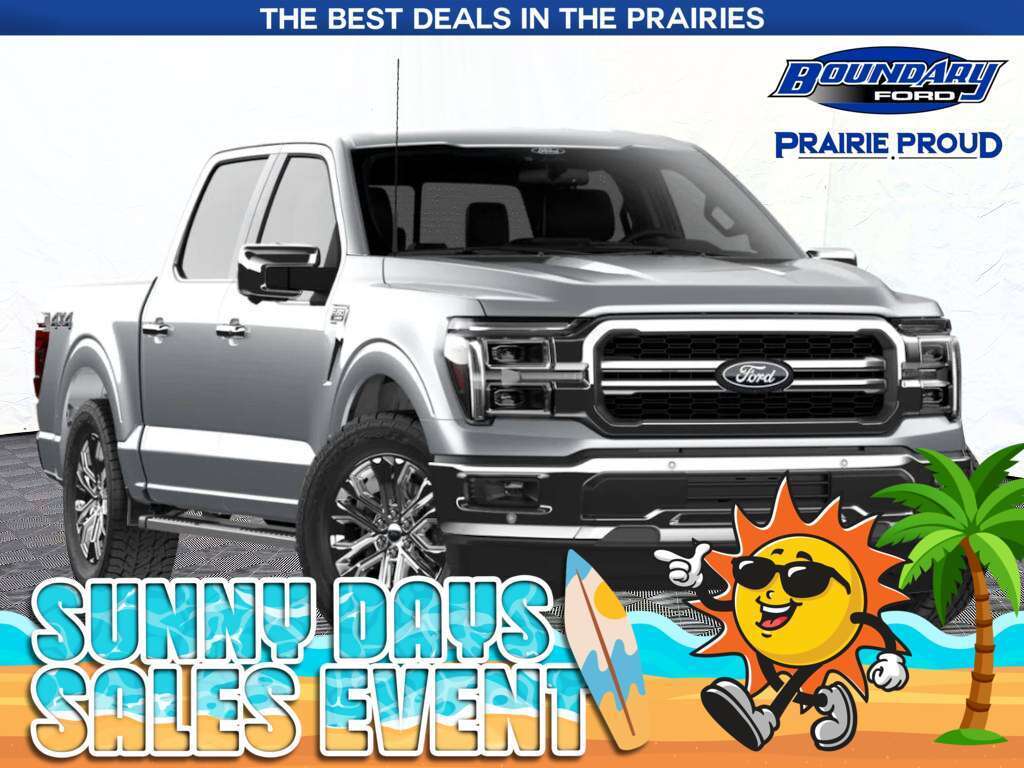 Silver 2026 Ford F-150 Pickup Truck Four-Wheel Drive Automatic