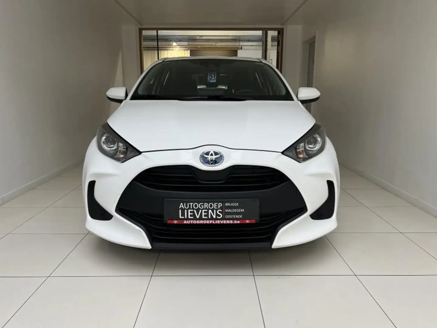 Toyota Yaris DYNAMIC 1.5 HYB + TREKHAAK Blanc - 2
