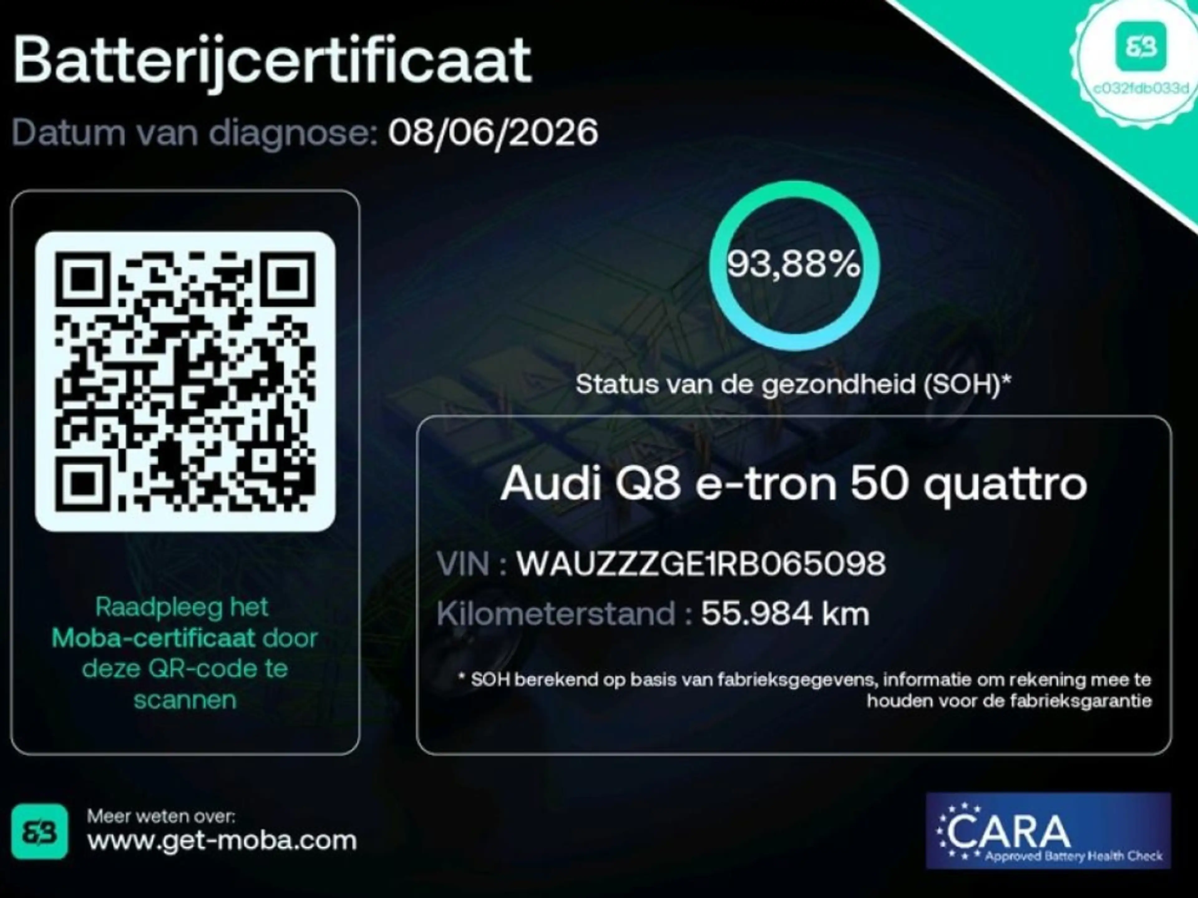 Audi Q8 e-tron 50 QUATRRO S-LINE 95 kWh 94% SOH VOL UITGEVOERD — photo 7