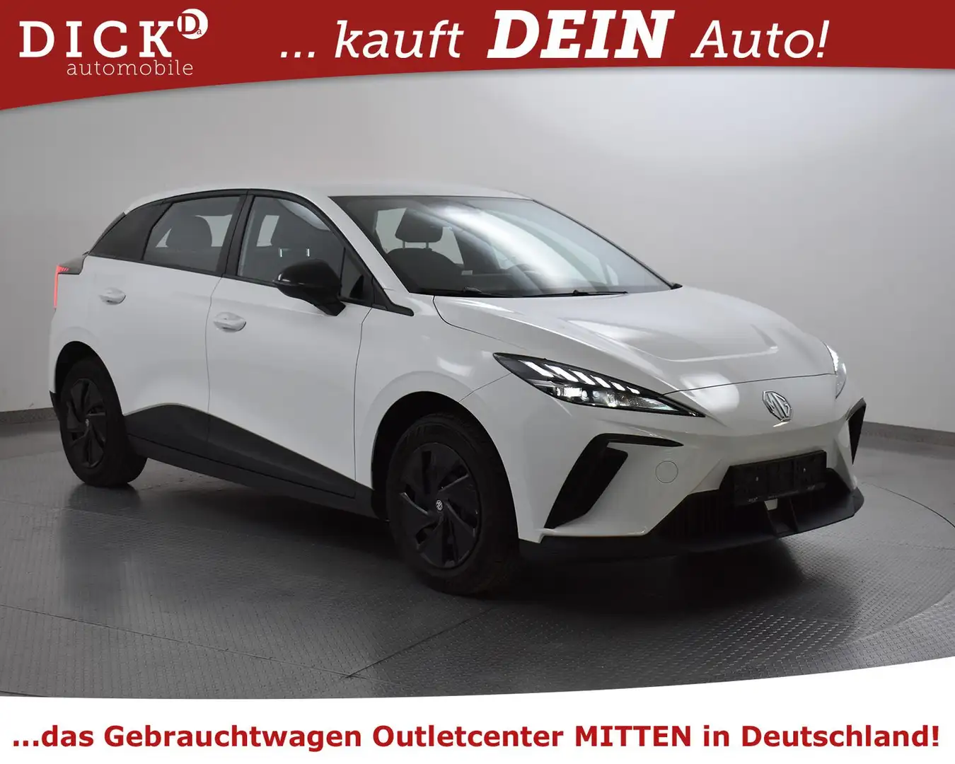 MG MG4 51 kWh VIRTU+LED+MFL+CARPL+DAB+PDC+ACC Bianco - 1