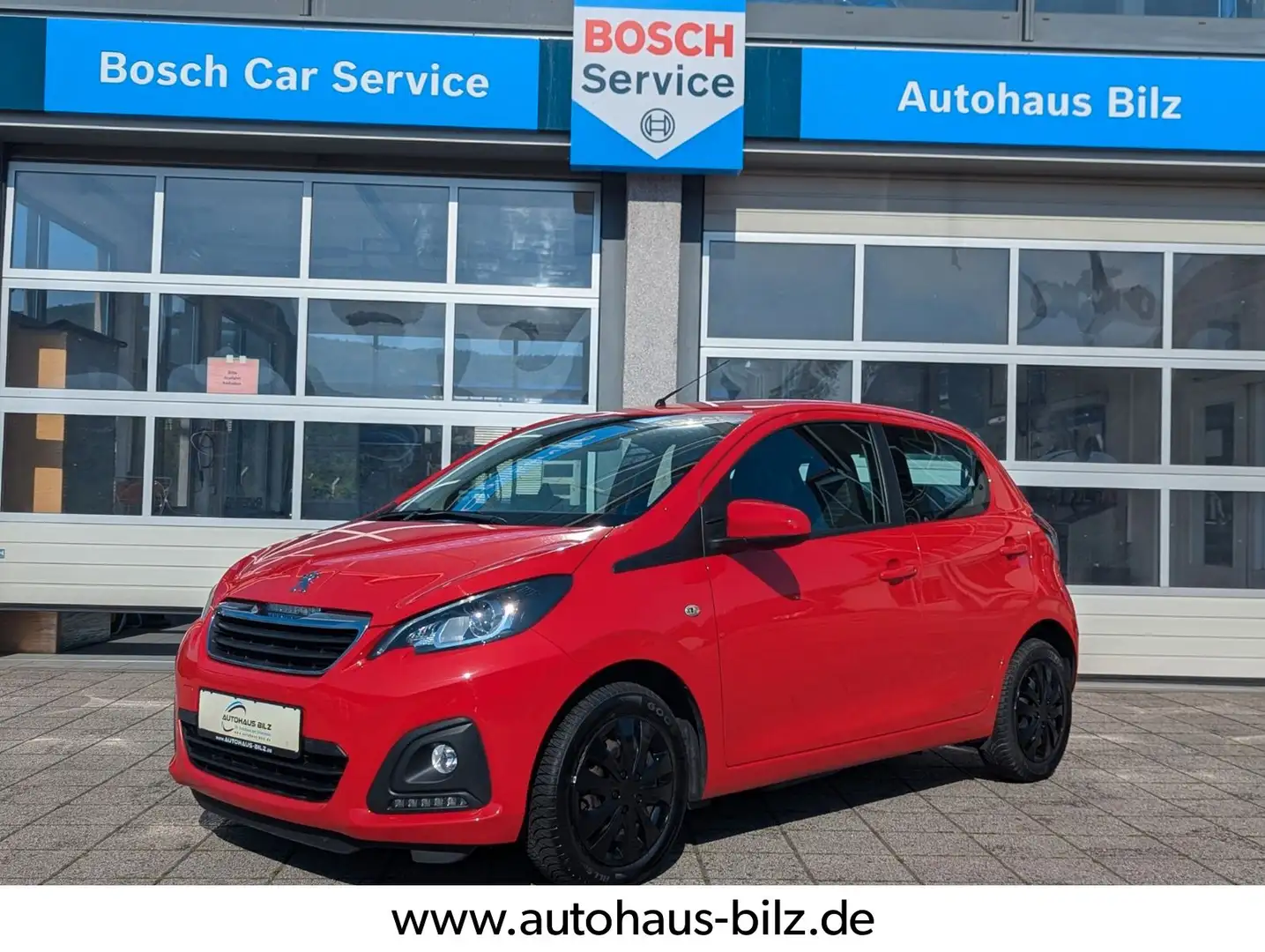 Peugeot 108 Active*Klima*4trg*Bluetooth*LED* Rot - 1