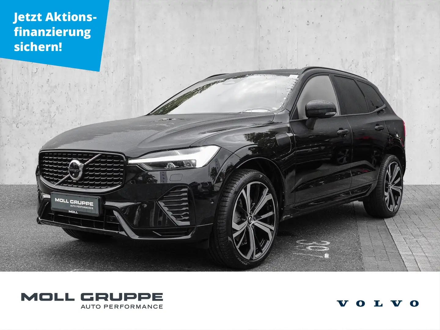 Volvo XC60 XC 60 T8 Twin Engine AWD R Design Plug-In Pano Sth Schwarz - 1